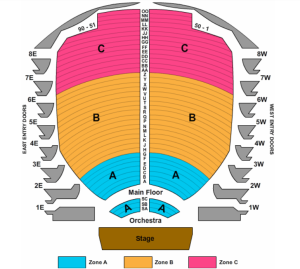 & Juliet Des Moines Civic Center seating chart